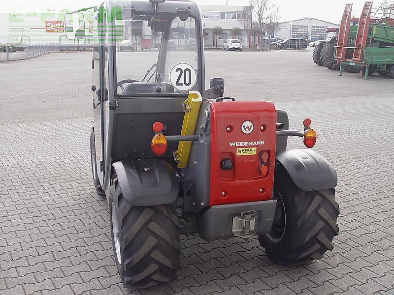 Teleskoplader des Typs Weidemann  t 4512, Gebrauchtmaschine in LORUP (Bild 5)