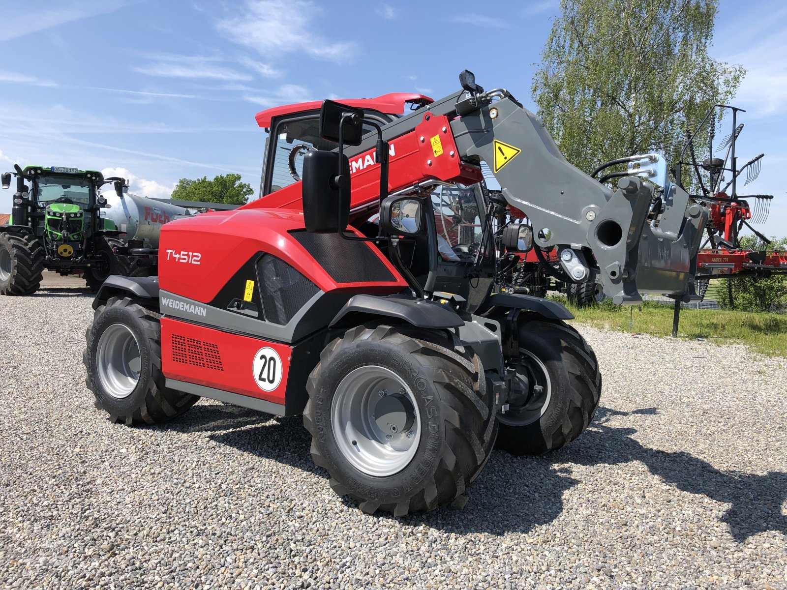 Teleskoplader typu Weidemann  T 4512, Neumaschine v Altusried-Kimratshofen (Obrázek 1)