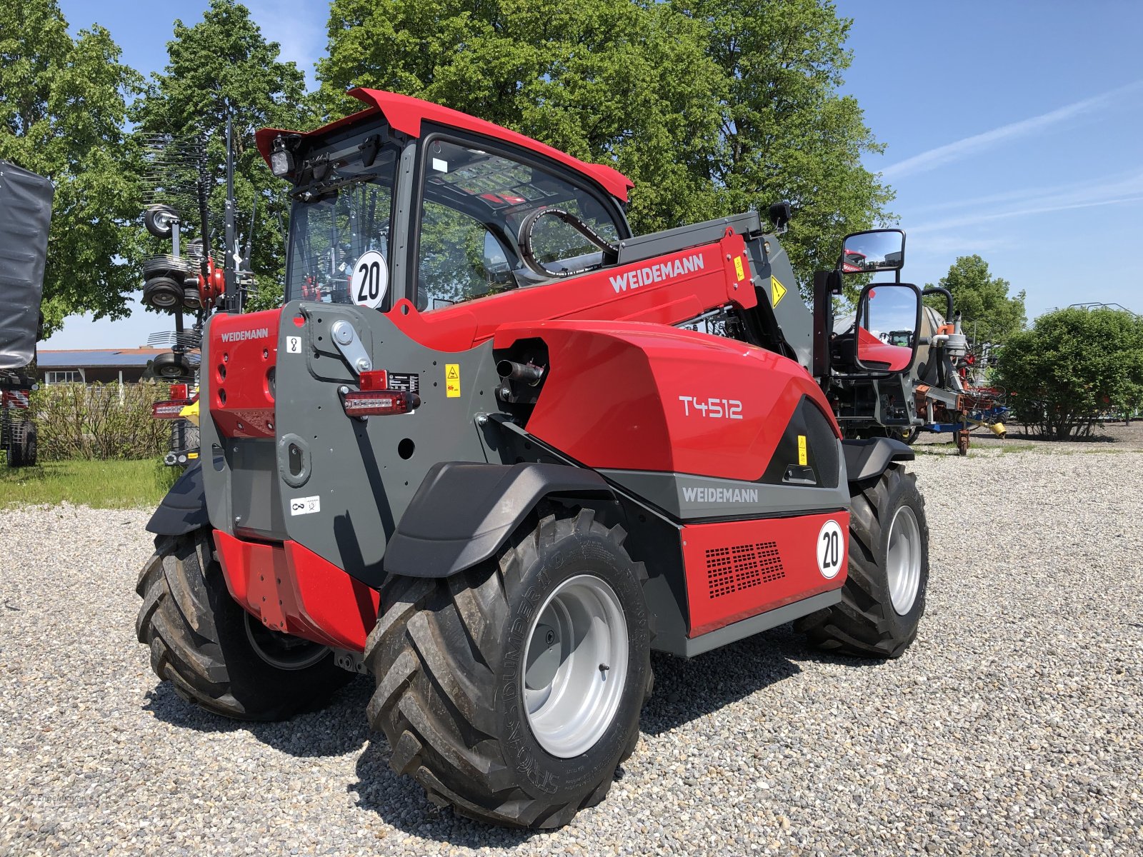 Teleskoplader του τύπου Weidemann  T 4512, Neumaschine σε Altusried-Kimratshofen (Φωτογραφία 2)