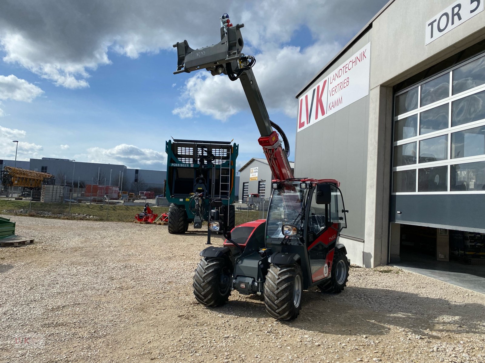 Teleskoplader of the type Weidemann  T 4512, Neumaschine in Weißenburg (Picture 2)