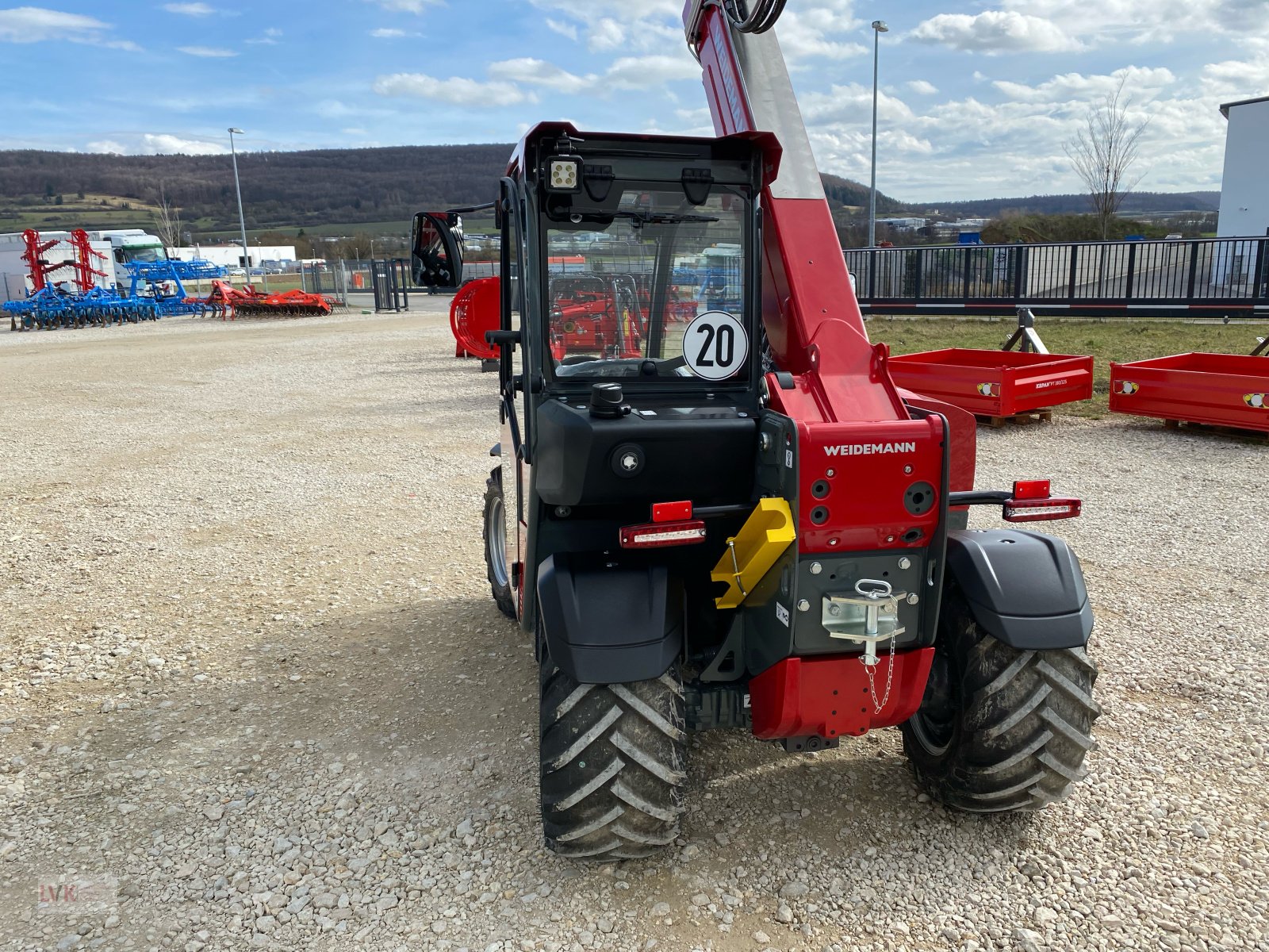 Teleskoplader of the type Weidemann  T 4512, Neumaschine in Weißenburg (Picture 5)