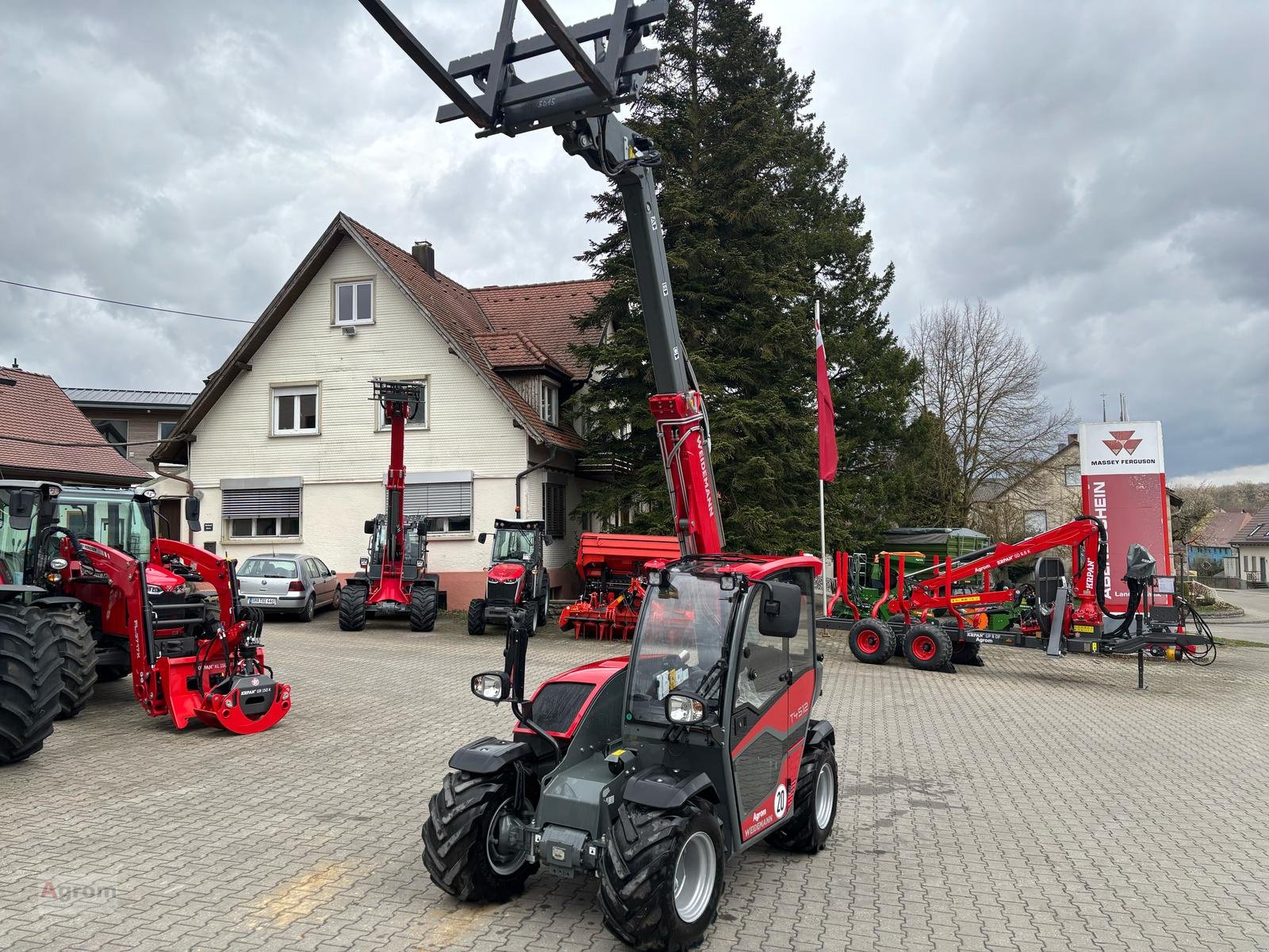 Teleskoplader типа Weidemann  T 4512, Neumaschine в Blaufelden-Wiesenbach (Фотография 6)