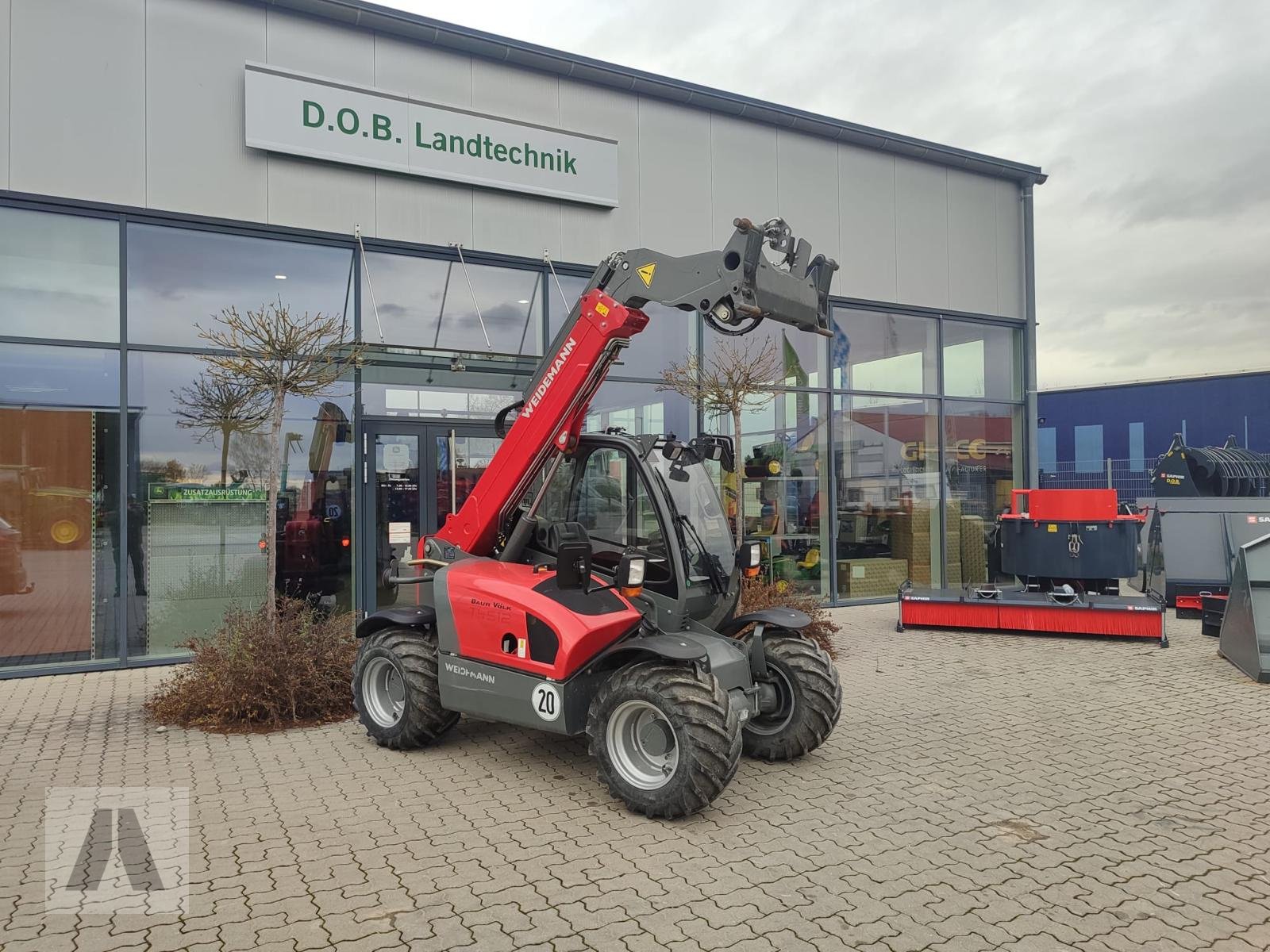 Teleskoplader tip Weidemann  T 4512, Gebrauchtmaschine in Langweid am Lech (Poză 2)