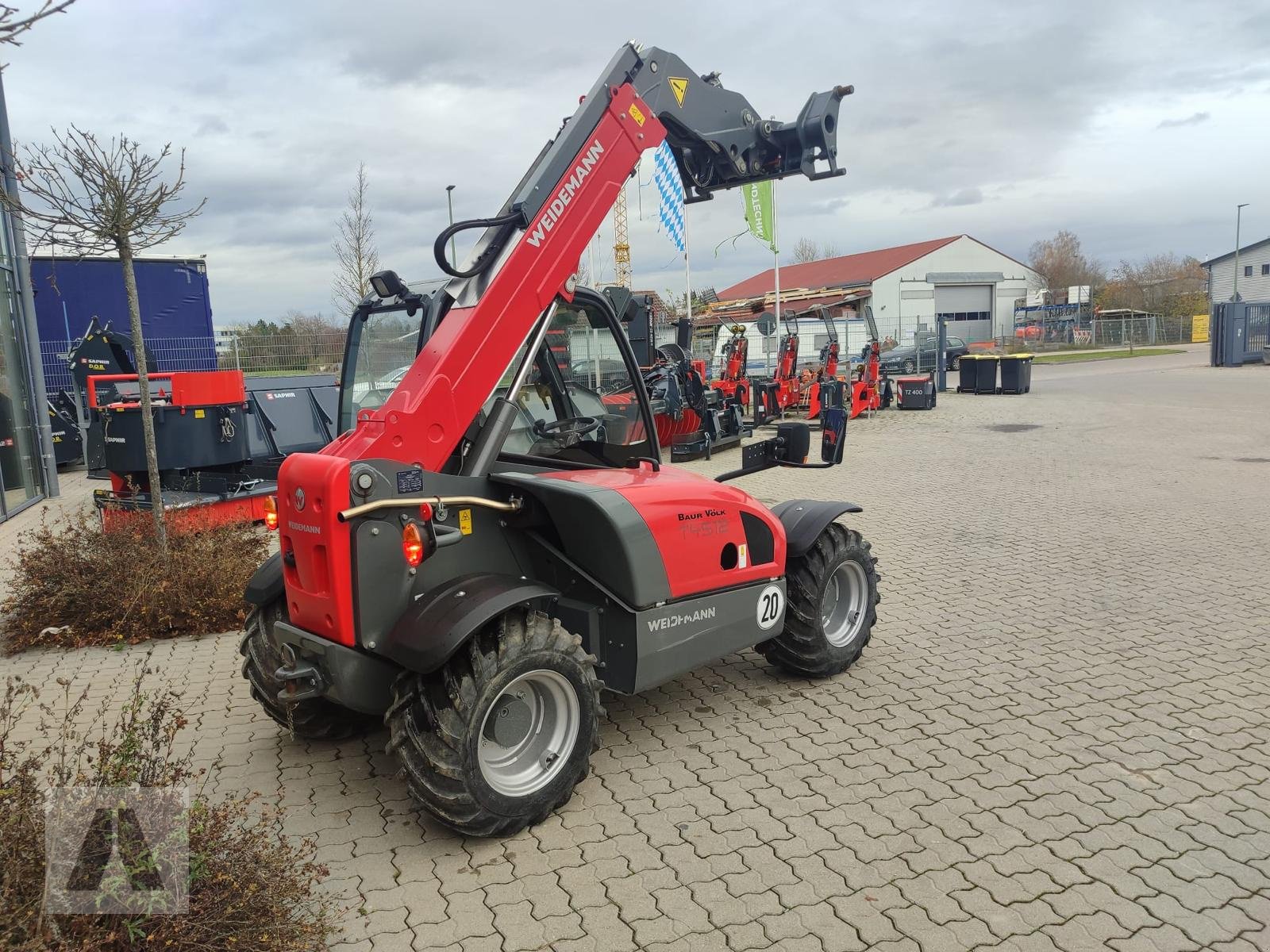 Teleskoplader tip Weidemann  T 4512, Gebrauchtmaschine in Langweid am Lech (Poză 5)