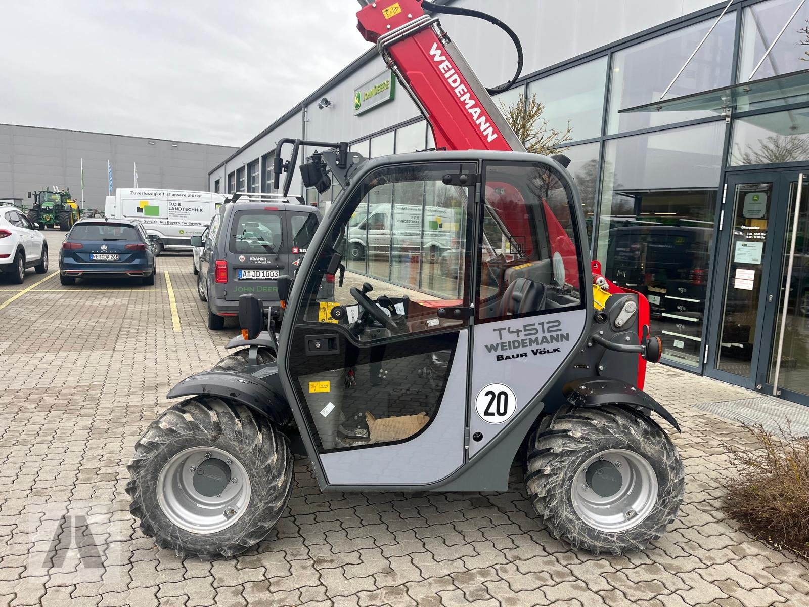 Teleskoplader tip Weidemann  T 4512, Gebrauchtmaschine in Langweid am Lech (Poză 8)