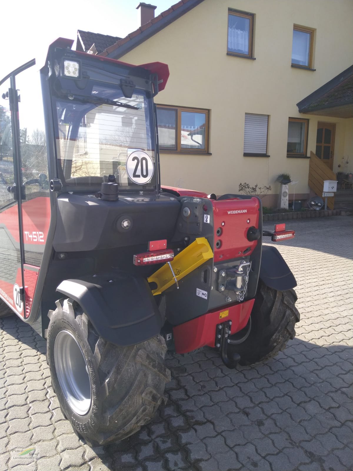 Teleskoplader del tipo Weidemann  T 4512, Neumaschine In Pegnitz-Bronn (Immagine 4)