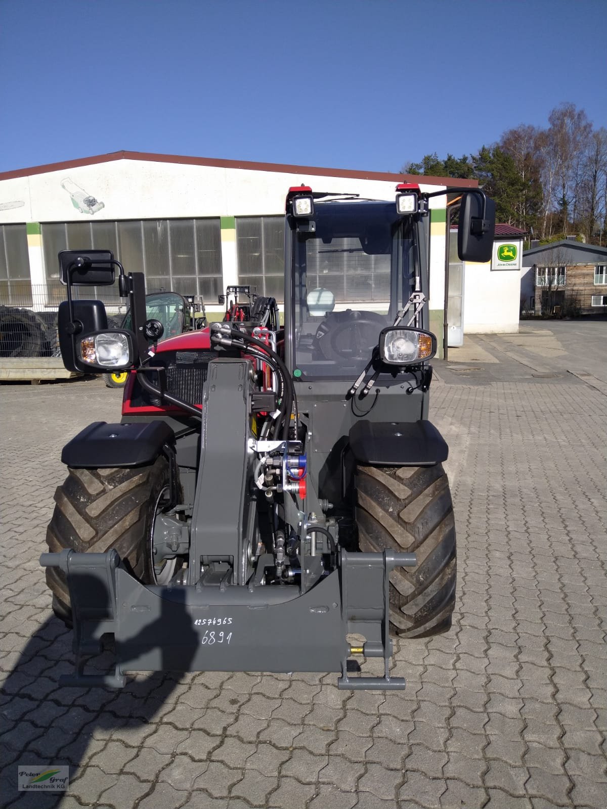 Teleskoplader del tipo Weidemann  T 4512, Neumaschine In Pegnitz-Bronn (Immagine 5)