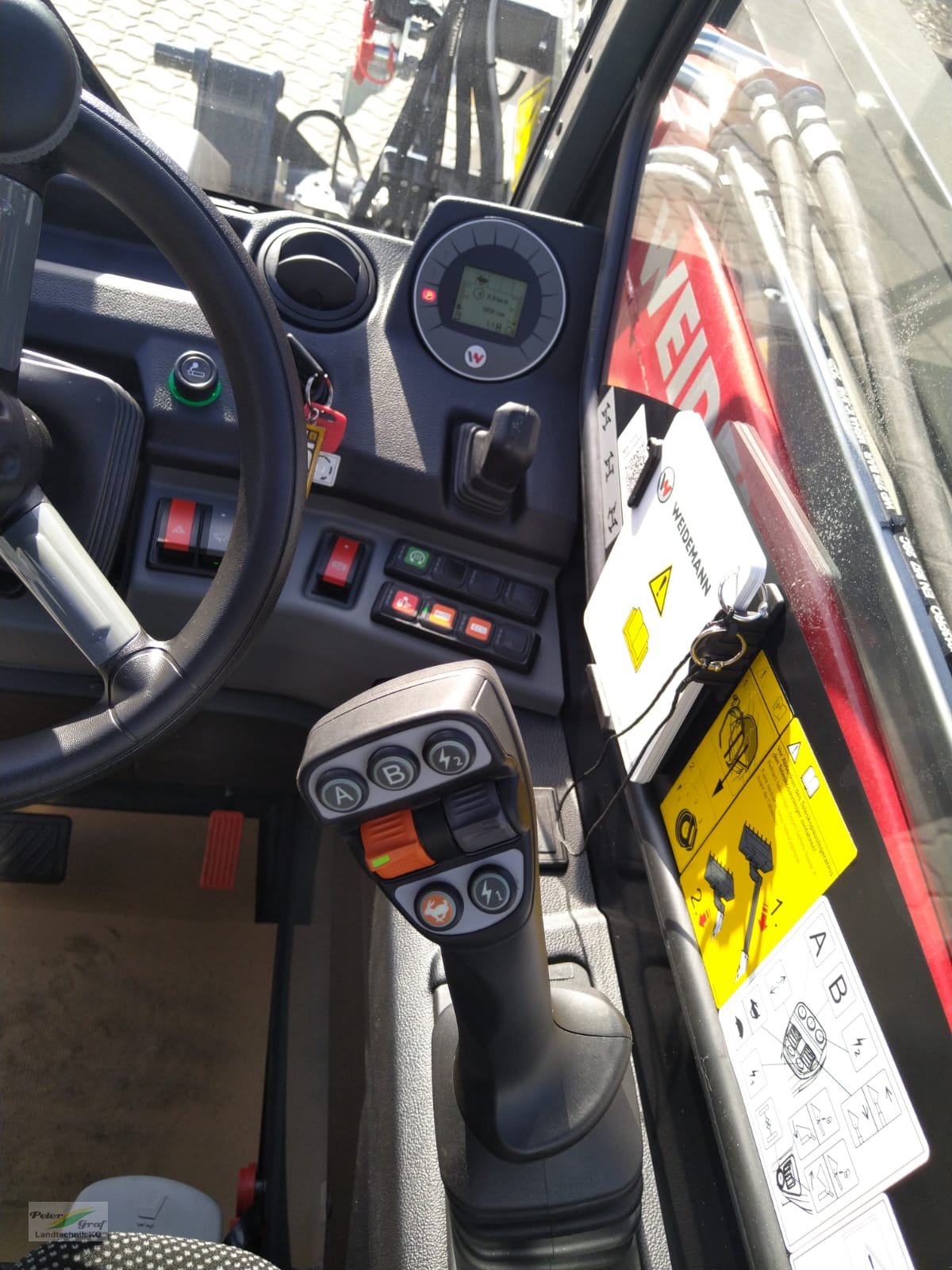 Teleskoplader del tipo Weidemann  T 4512, Neumaschine In Pegnitz-Bronn (Immagine 8)