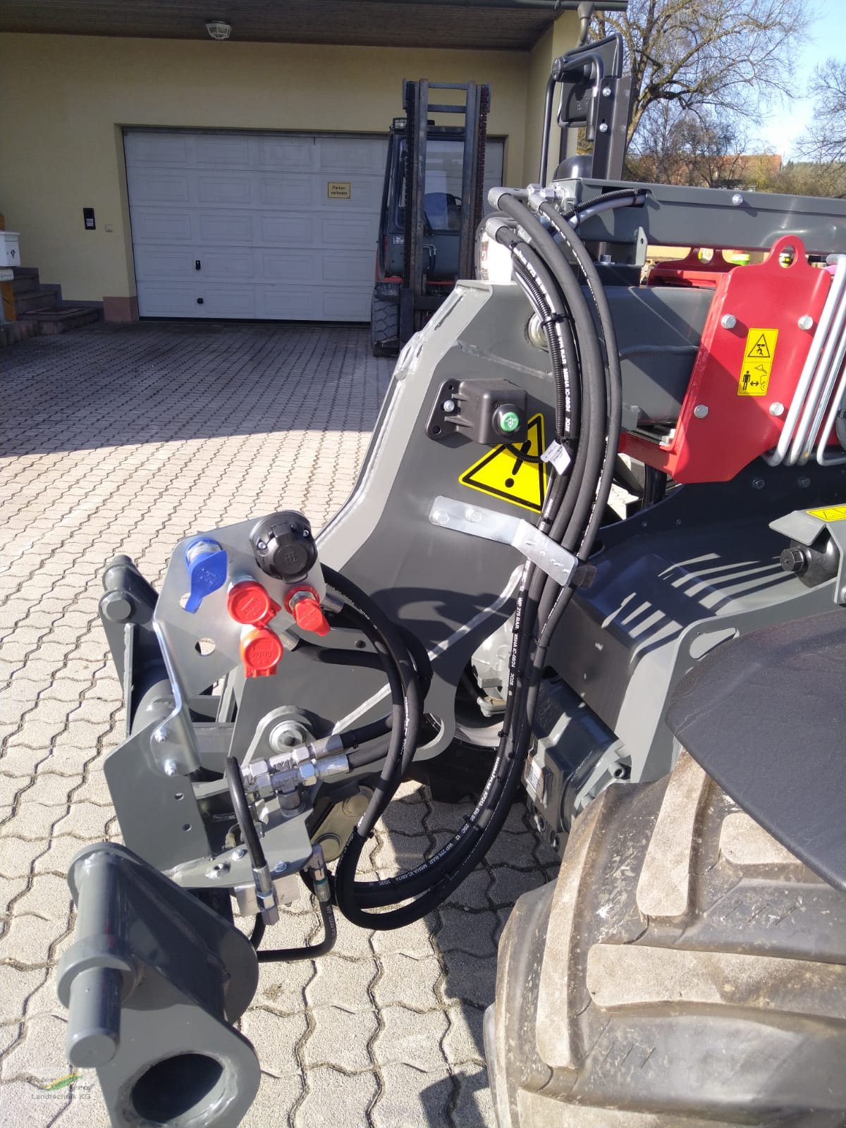 Teleskoplader del tipo Weidemann  T 4512, Neumaschine In Pegnitz-Bronn (Immagine 9)