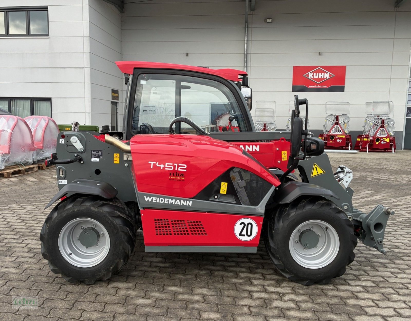 Teleskoplader des Typs Weidemann  T 4512, Gebrauchtmaschine in Bruckmühl (Bild 2)