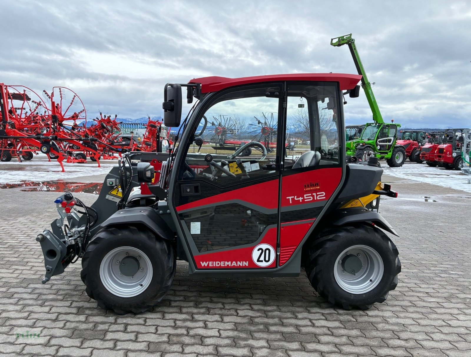 Teleskoplader des Typs Weidemann  T 4512, Gebrauchtmaschine in Bruckmühl (Bild 3)