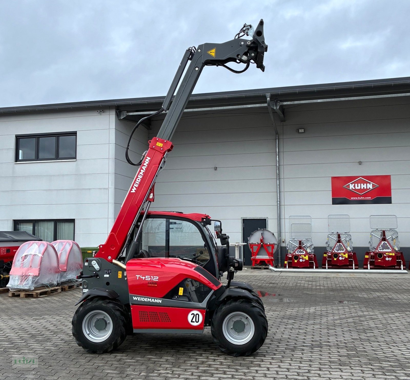 Teleskoplader des Typs Weidemann  T 4512, Gebrauchtmaschine in Bruckmühl (Bild 4)