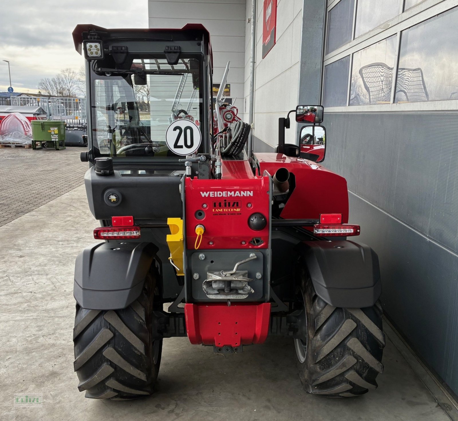 Teleskoplader des Typs Weidemann  T 4512, Gebrauchtmaschine in Bruckmühl (Bild 9)
