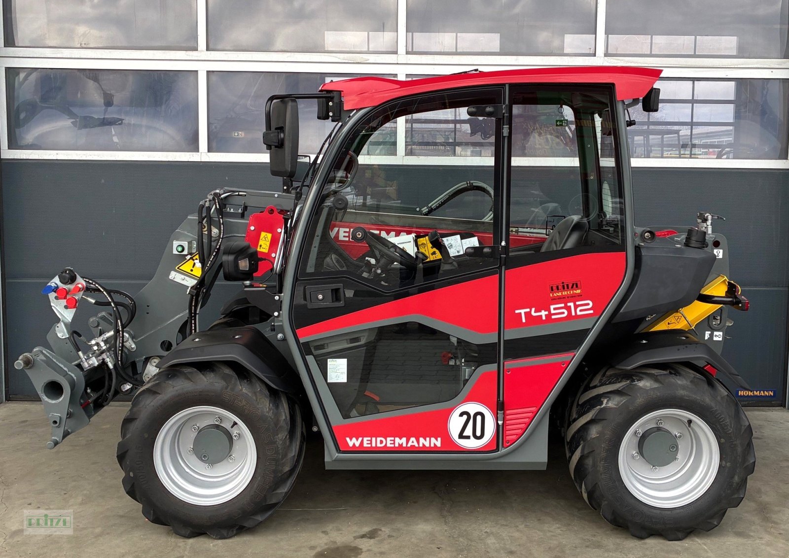 Teleskoplader des Typs Weidemann  T 4512, Gebrauchtmaschine in Bruckmühl (Bild 11)