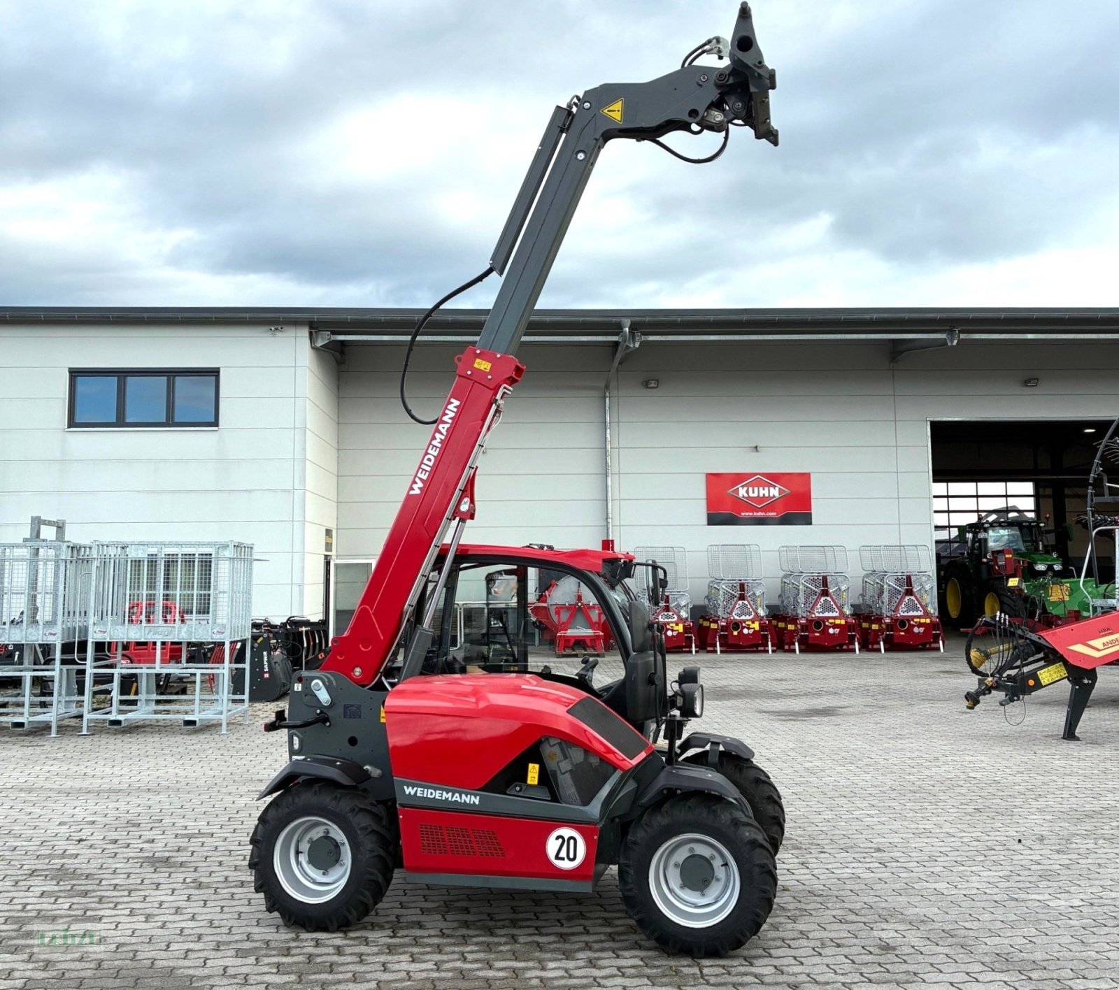 Teleskoplader des Typs Weidemann  T 4512, Gebrauchtmaschine in Bruckmühl (Bild 1)
