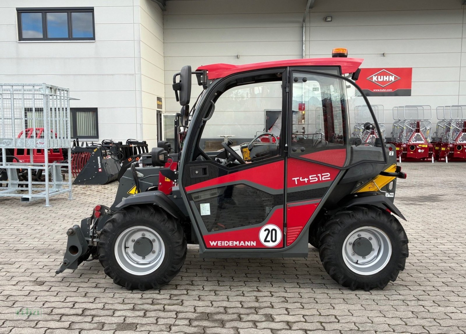 Teleskoplader des Typs Weidemann  T 4512, Gebrauchtmaschine in Bruckmühl (Bild 3)