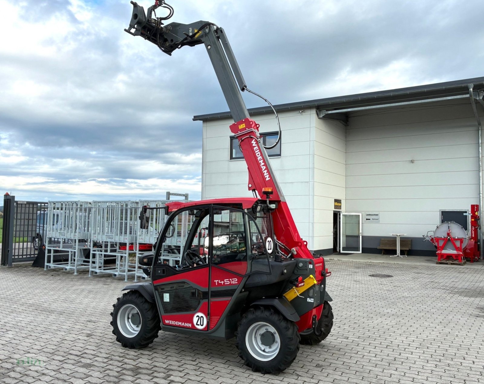 Teleskoplader a típus Weidemann  T 4512, Gebrauchtmaschine ekkor: Bruckmühl (Kép 2)