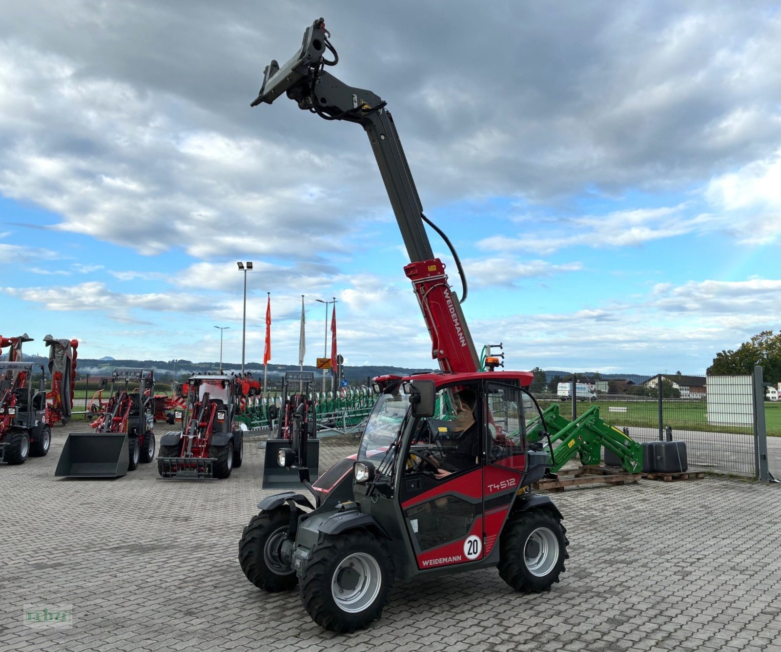 Teleskoplader a típus Weidemann  T 4512, Gebrauchtmaschine ekkor: Bruckmühl (Kép 4)