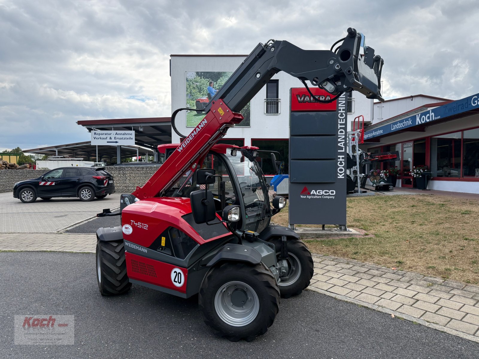 Teleskoplader of the type Weidemann  T 4512, Neumaschine in Neumarkt / Pölling (Picture 1)