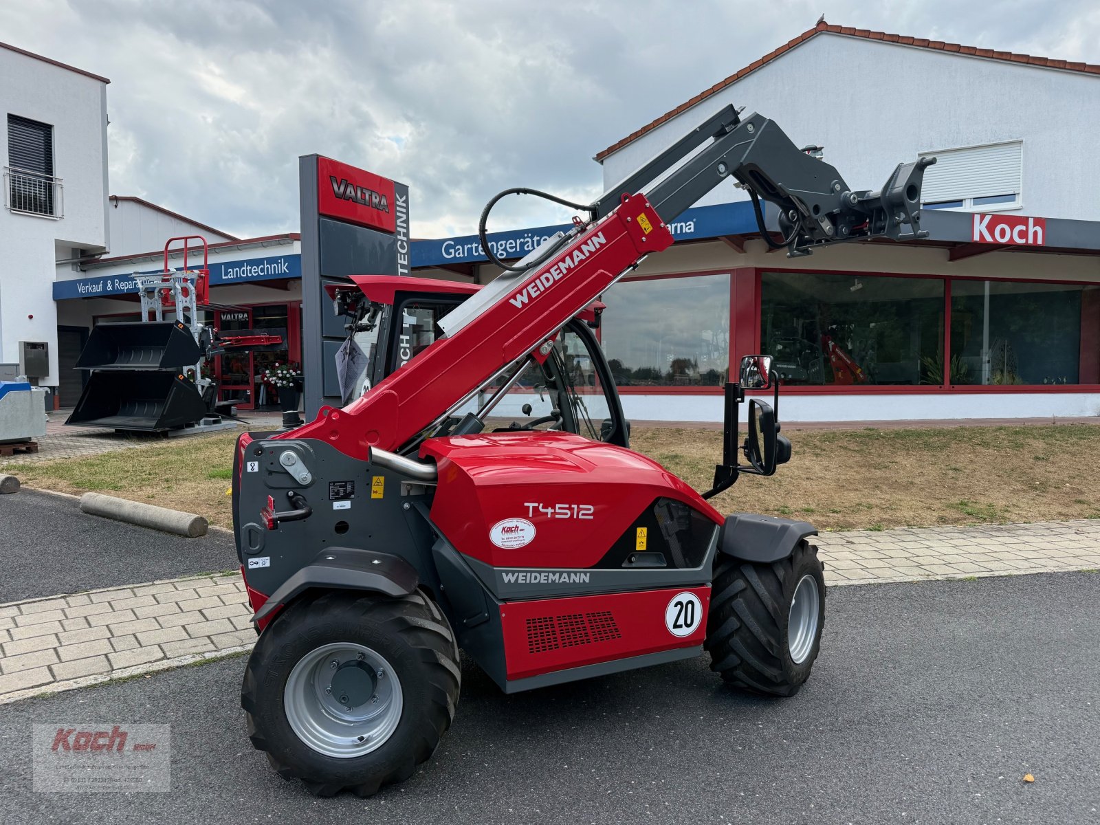 Teleskoplader of the type Weidemann  T 4512, Neumaschine in Neumarkt / Pölling (Picture 2)