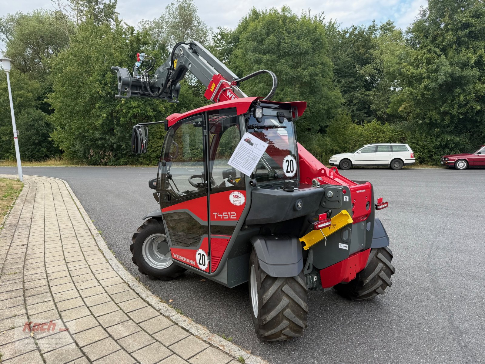 Teleskoplader of the type Weidemann  T 4512, Neumaschine in Neumarkt / Pölling (Picture 4)