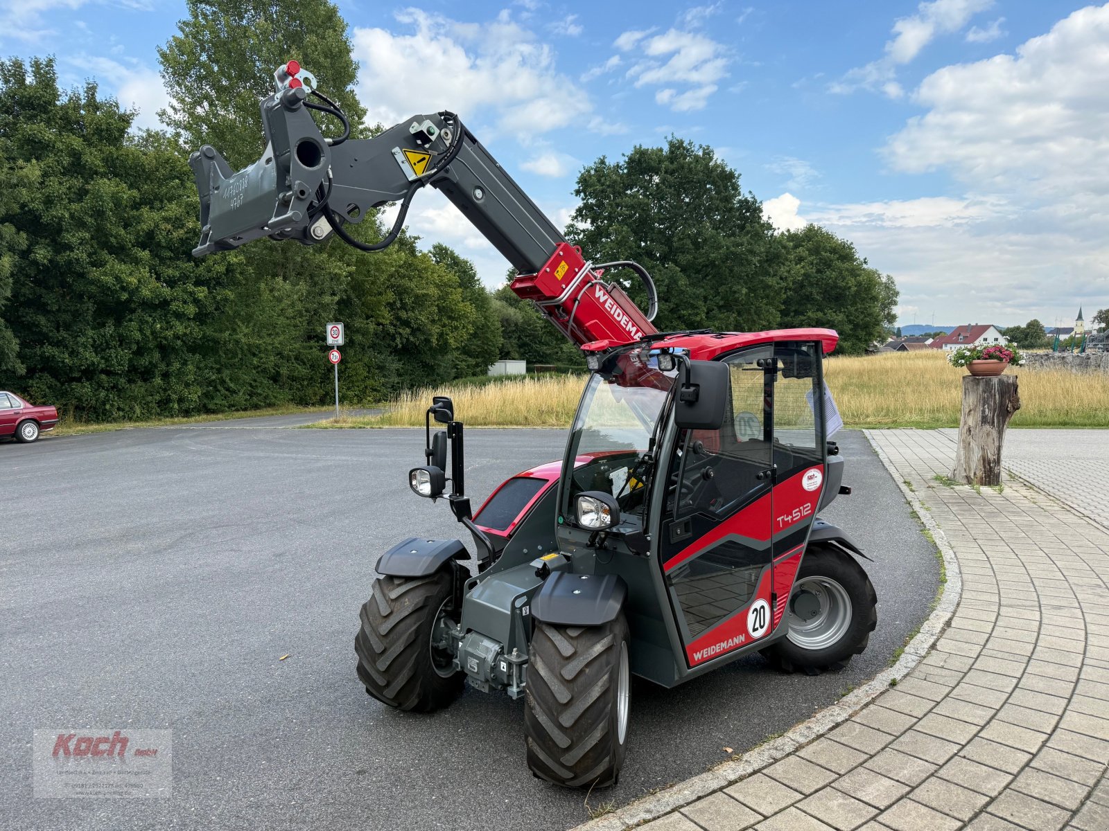 Teleskoplader of the type Weidemann  T 4512, Neumaschine in Neumarkt / Pölling (Picture 5)