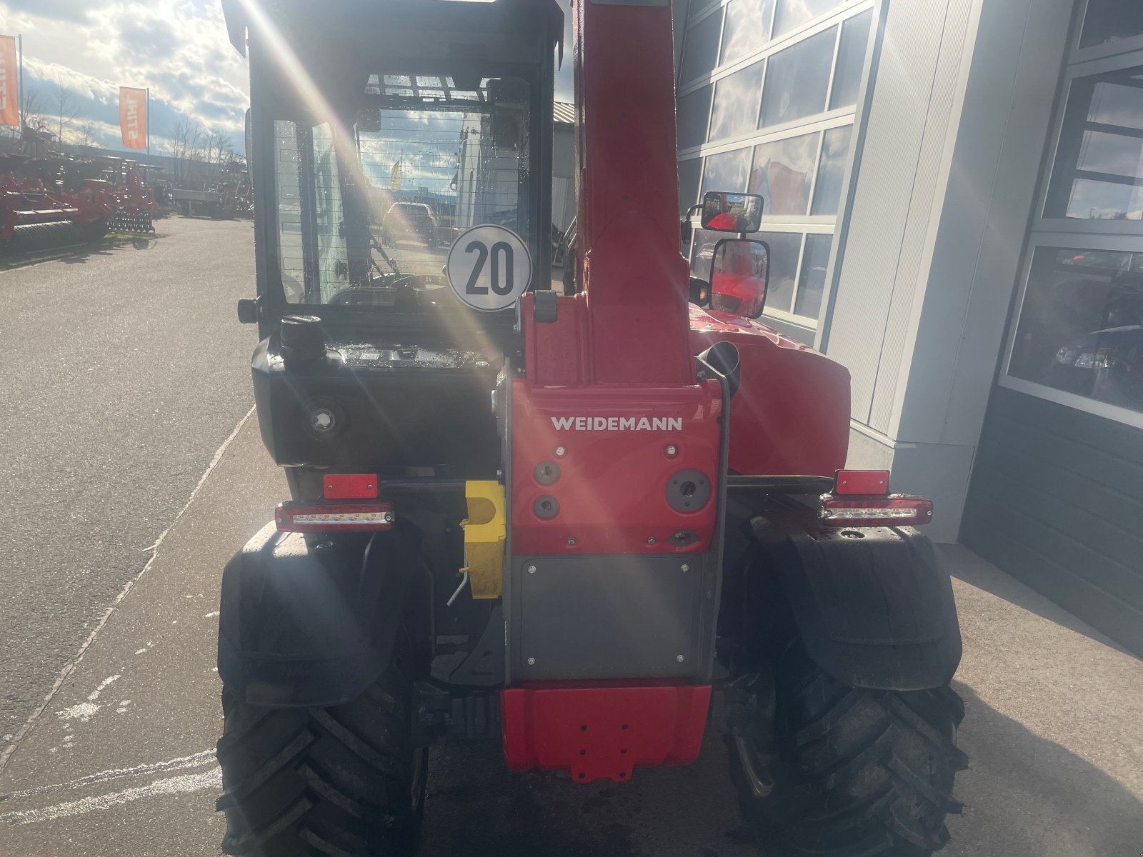 Teleskoplader of the type Weidemann  T 4512, Neumaschine in Nittenau (Picture 11)