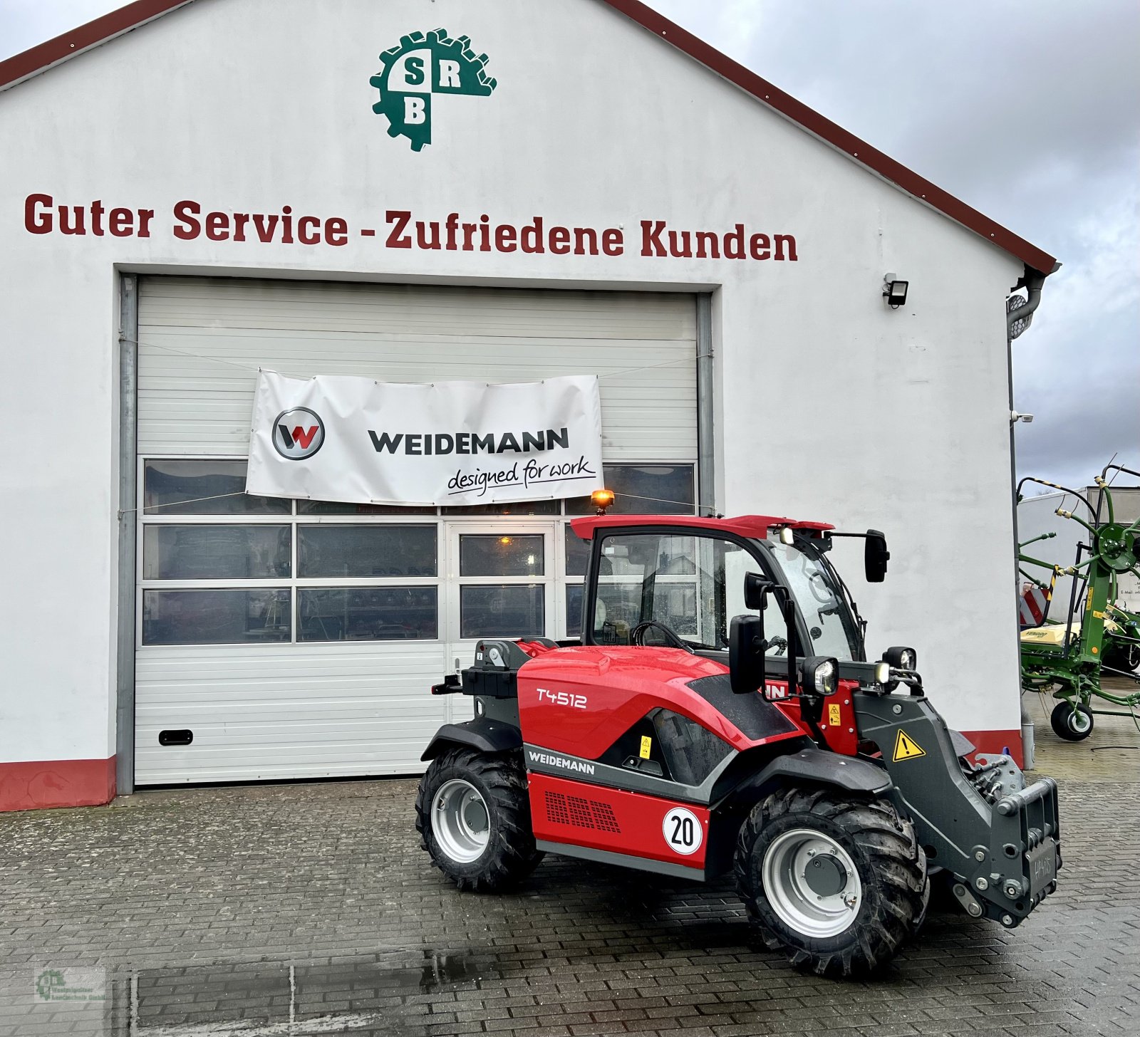 Teleskoplader typu Weidemann  T 4512, Neumaschine v Karstädt (Obrázek 2)