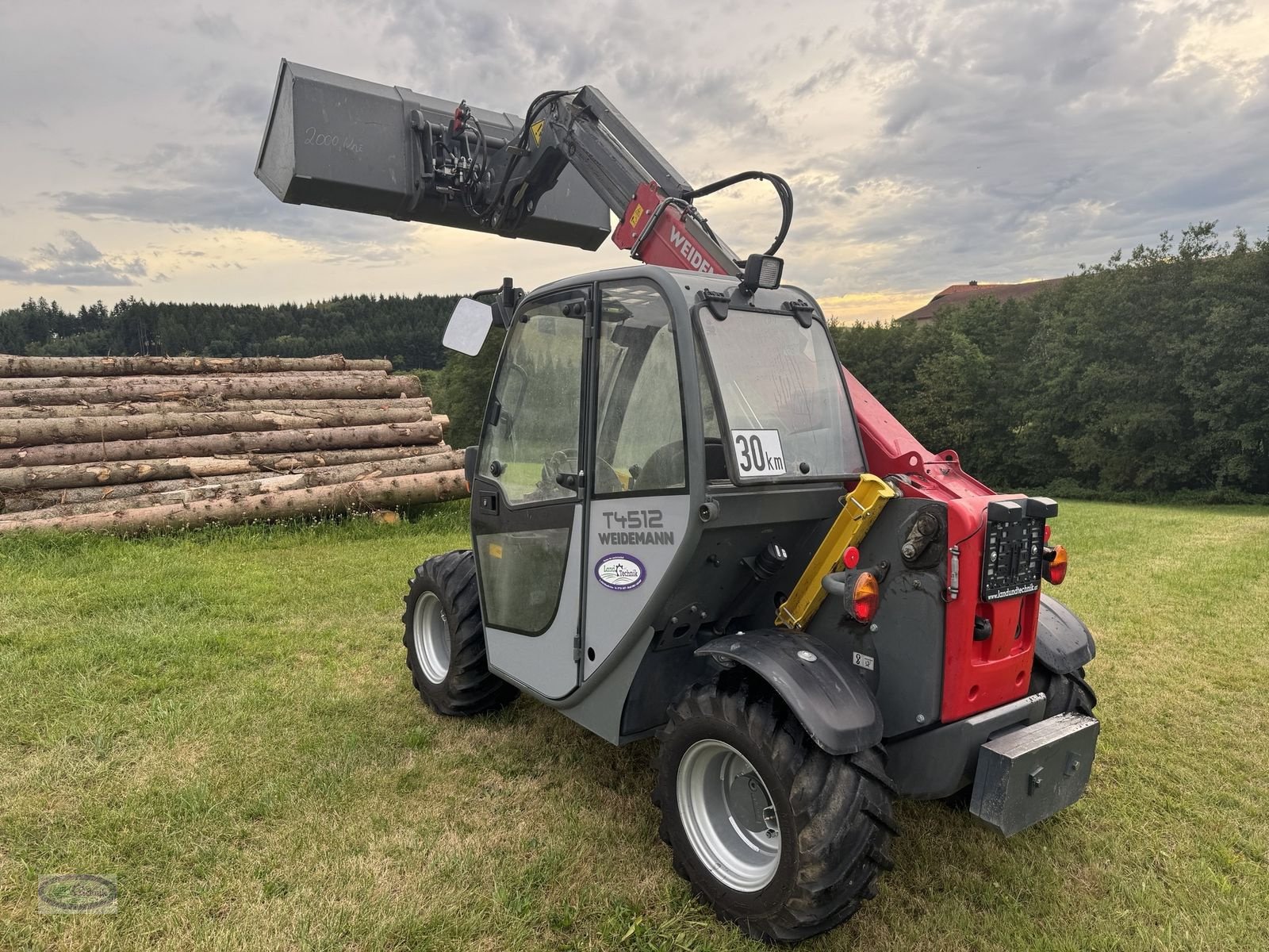 Teleskoplader za tip Weidemann  T 4512, Gebrauchtmaschine u Münzkirchen (Slika 9)