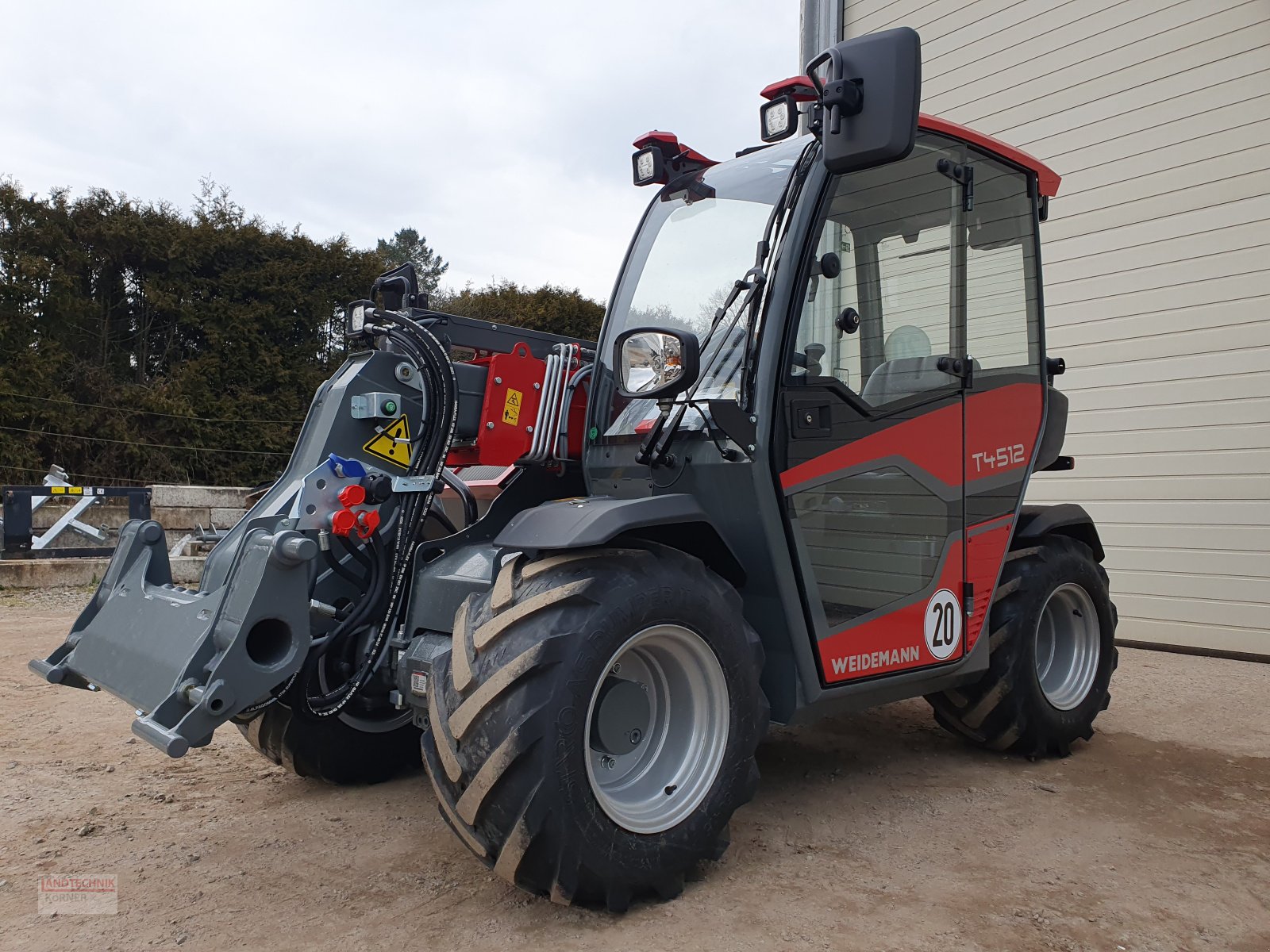 Teleskoplader tip Weidemann  T 4512, Neumaschine in Kirkel-Altstadt (Poză 1)