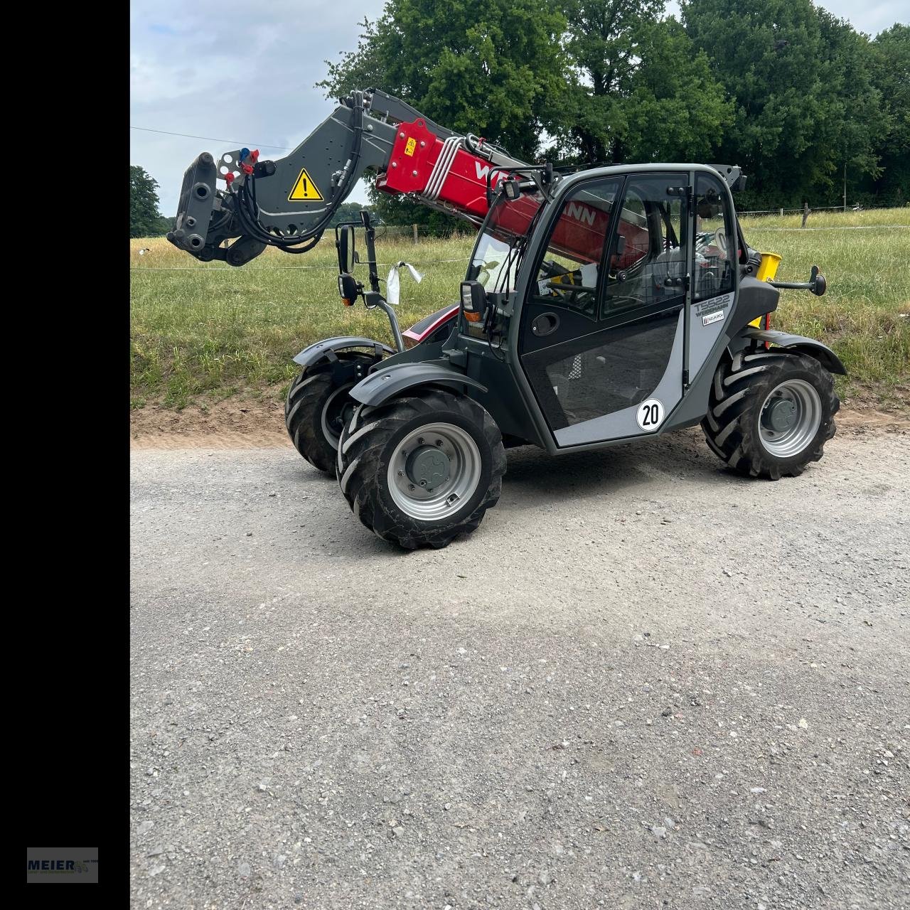 Teleskoplader of the type Weidemann  T 5522 VHB, Gebrauchtmaschine in Delbrück (Picture 1)
