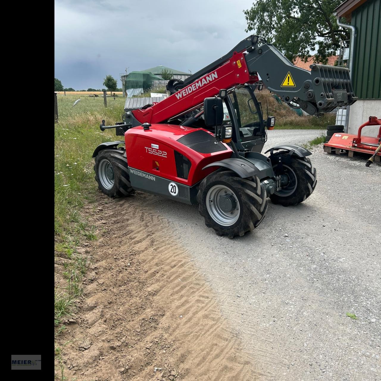Teleskoplader of the type Weidemann  T 5522 VHB, Gebrauchtmaschine in Delbrück (Picture 3)
