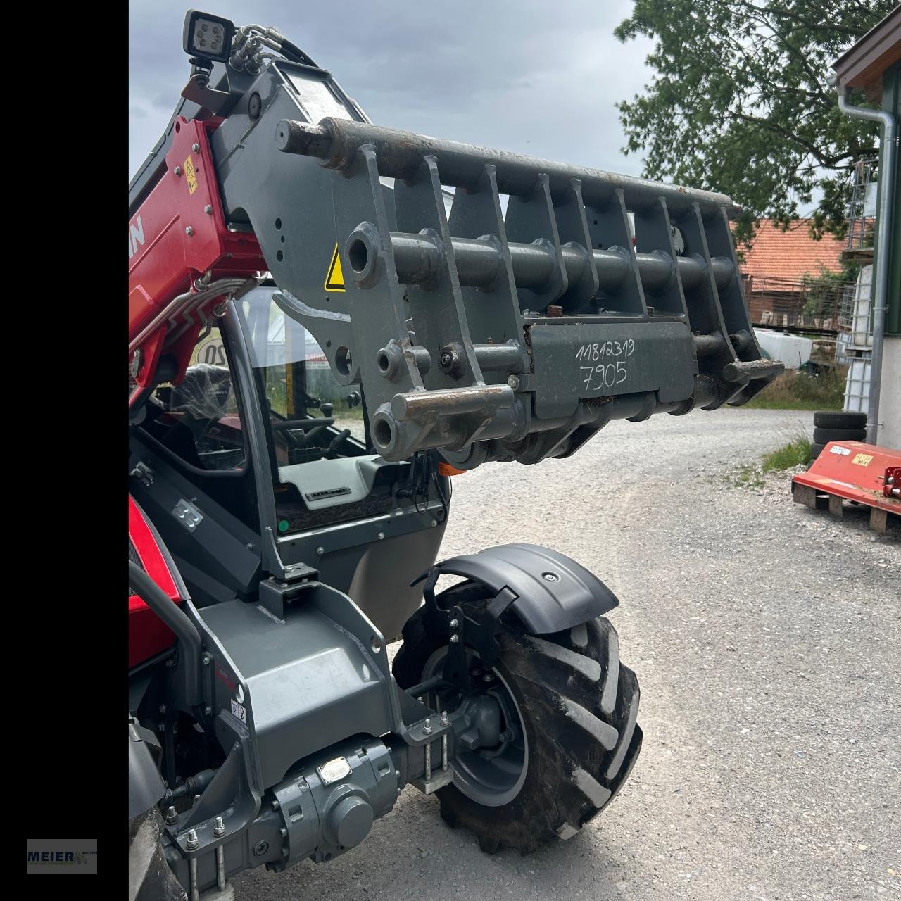 Teleskoplader of the type Weidemann  T 5522 VHB, Gebrauchtmaschine in Delbrück (Picture 7)