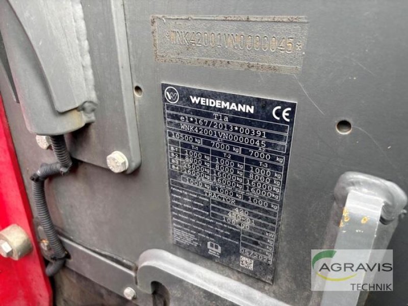 Teleskoplader tip Weidemann  T 7042, Gebrauchtmaschine in Barsinghausen-Göxe (Poză 16)