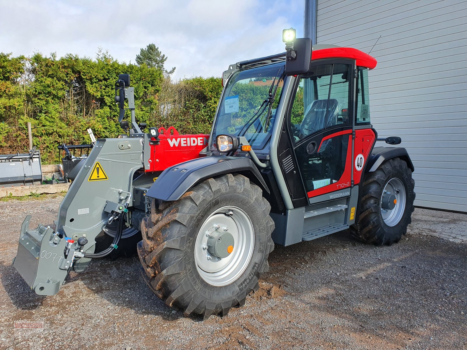 Teleskoplader a típus Weidemann  T 7042, Neumaschine ekkor: Kirkel-Altstadt (Kép 5)