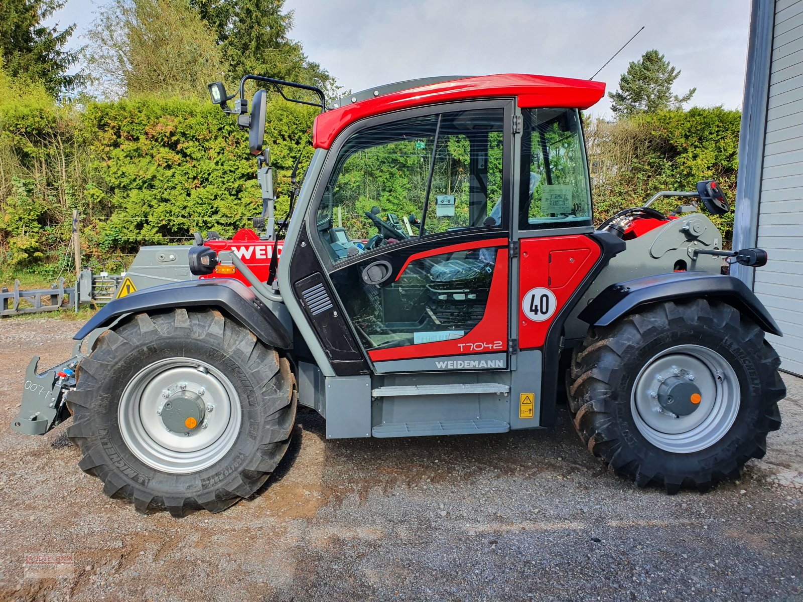 Teleskoplader a típus Weidemann  T 7042, Neumaschine ekkor: Kirkel-Altstadt (Kép 7)