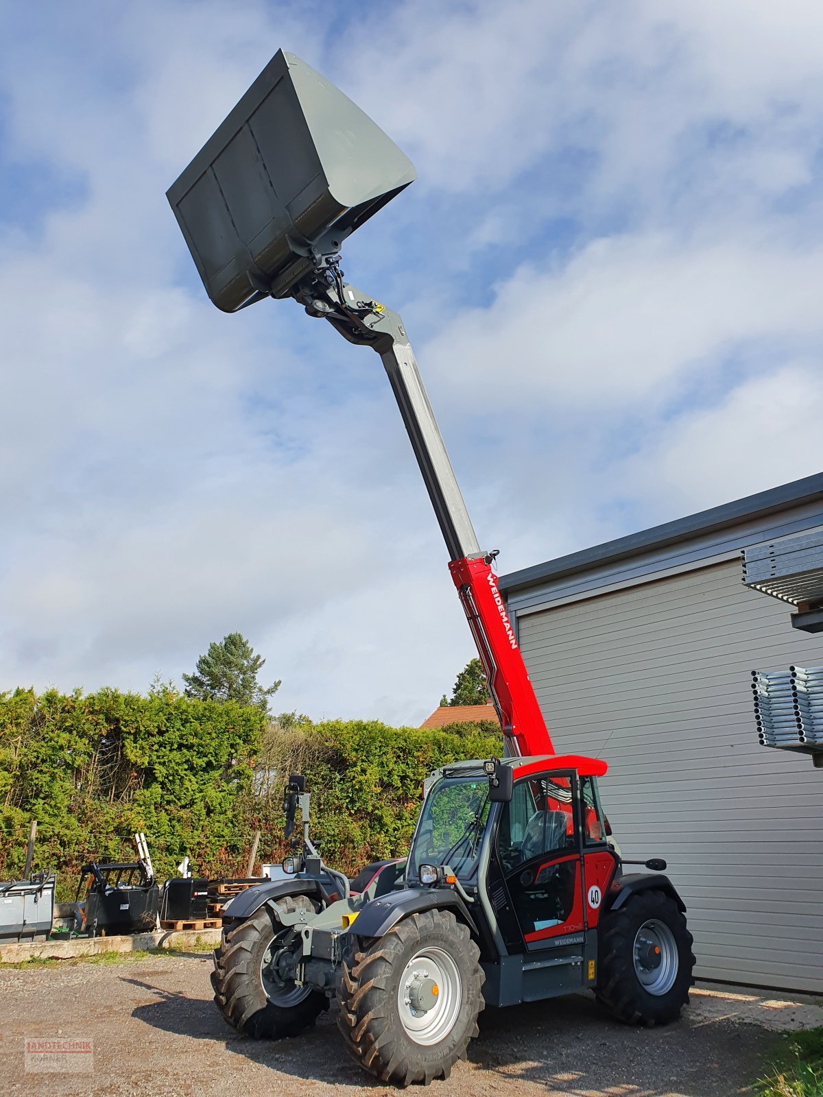 Teleskoplader a típus Weidemann  T 7042, Neumaschine ekkor: Kirkel-Altstadt (Kép 19)