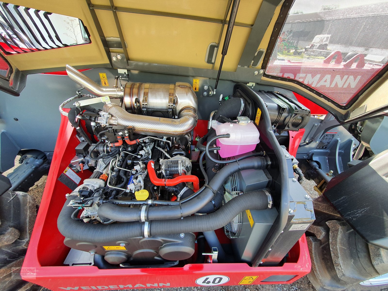 Teleskoplader a típus Weidemann  T 7042, Neumaschine ekkor: Kirkel-Altstadt (Kép 21)