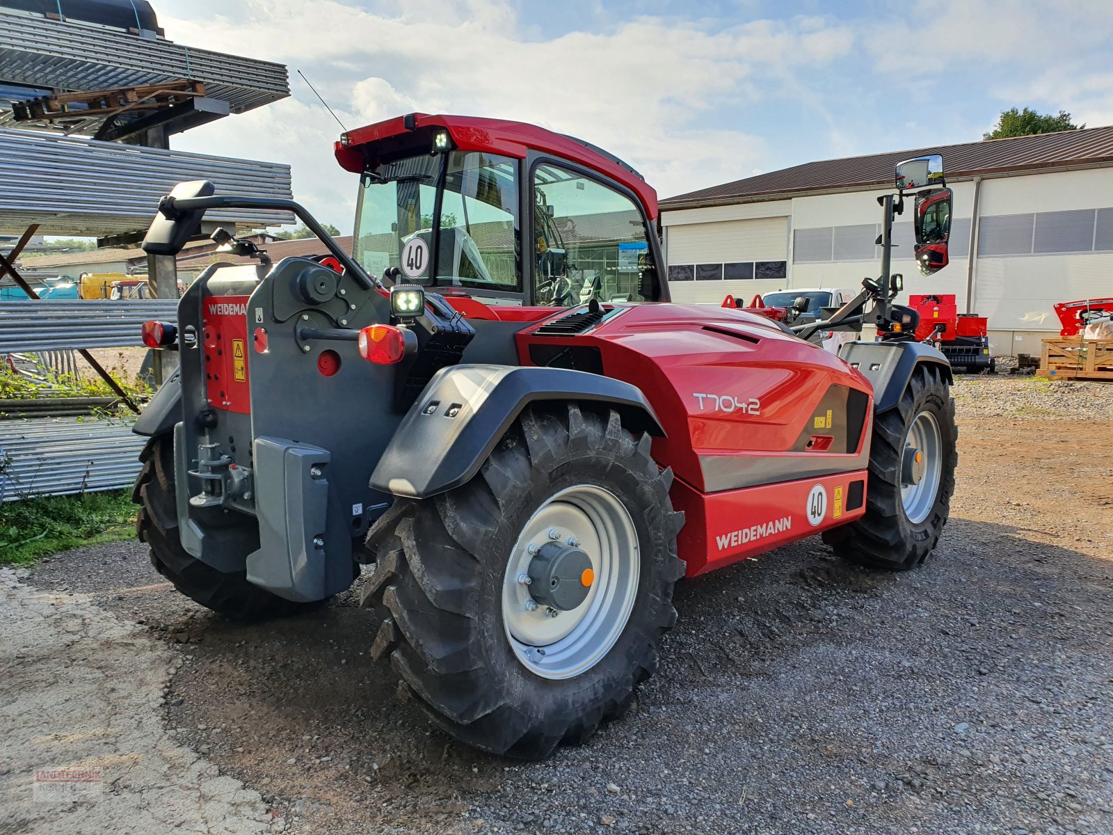 Teleskoplader a típus Weidemann  T 7042, Neumaschine ekkor: Kirkel-Altstadt (Kép 29)