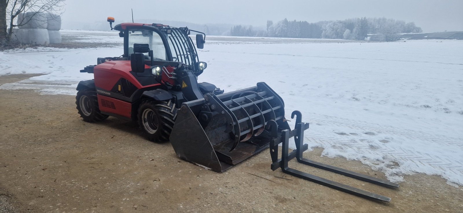 Teleskoplader des Typs Weidemann  T4512 1100h Bj.2021 Vollausstattung, Gebrauchtmaschine in Palling (Bild 2)