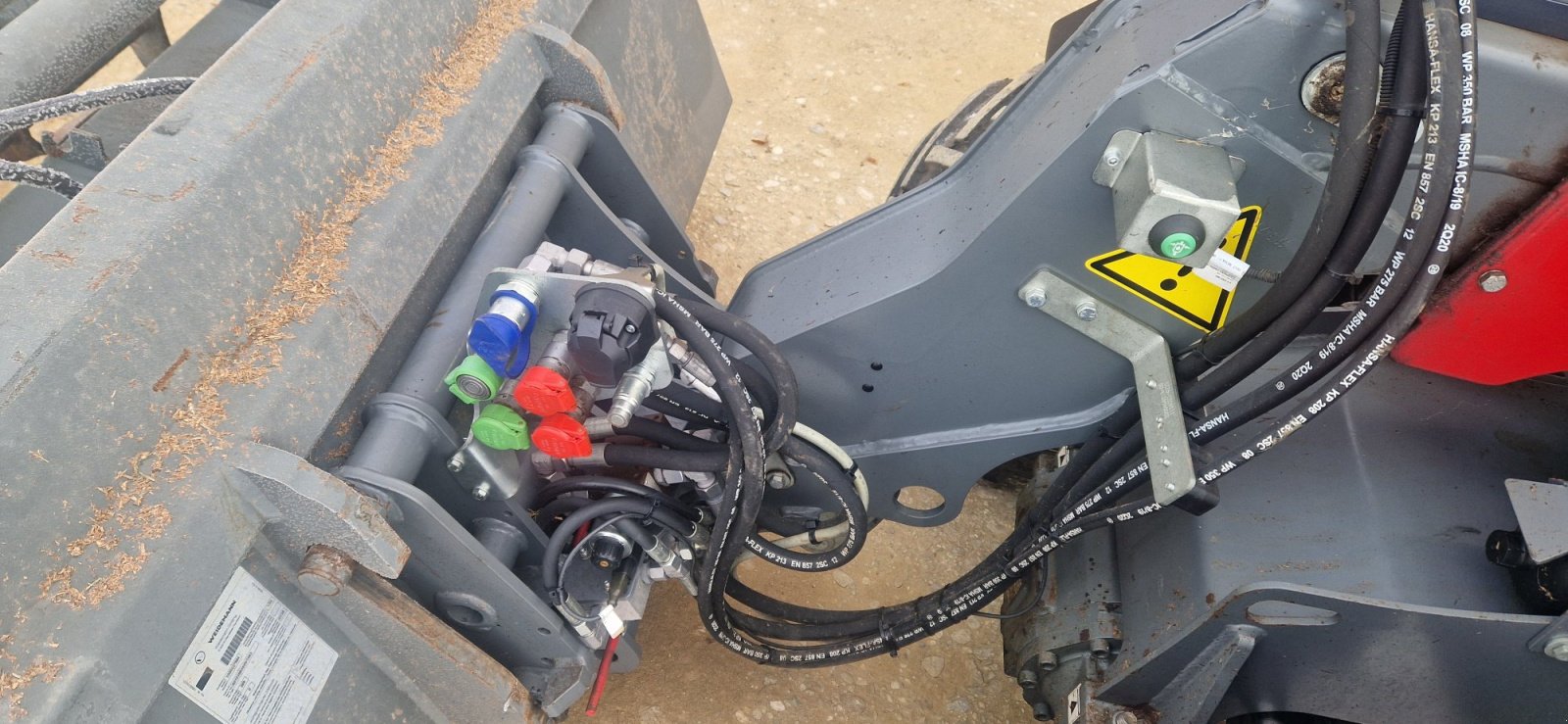 Teleskoplader des Typs Weidemann  T4512 1100h Bj.2021 Vollausstattung, Gebrauchtmaschine in Palling (Bild 9)