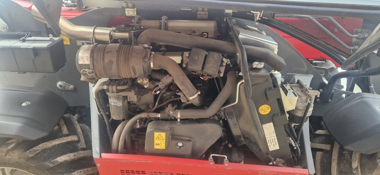 Teleskoplader des Typs Weidemann  T4512 1100h Bj.2021 Vollausstattung, Gebrauchtmaschine in Palling (Bild 12)