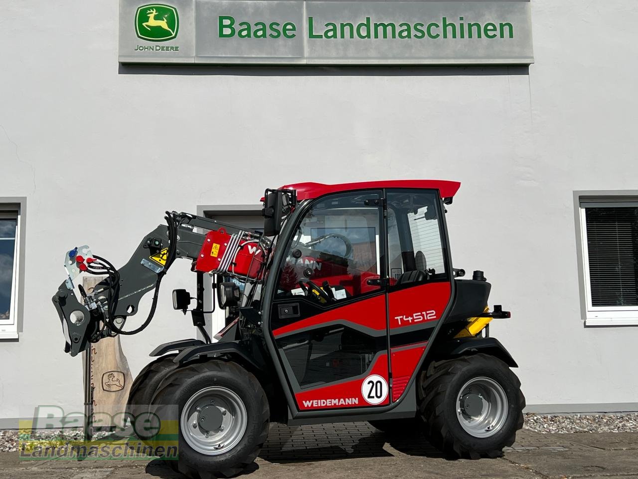 Teleskoplader typu Weidemann  T4512 EURO-Aufnahme + Breitreifen, Neumaschine v Holthof (Obrázek 1)