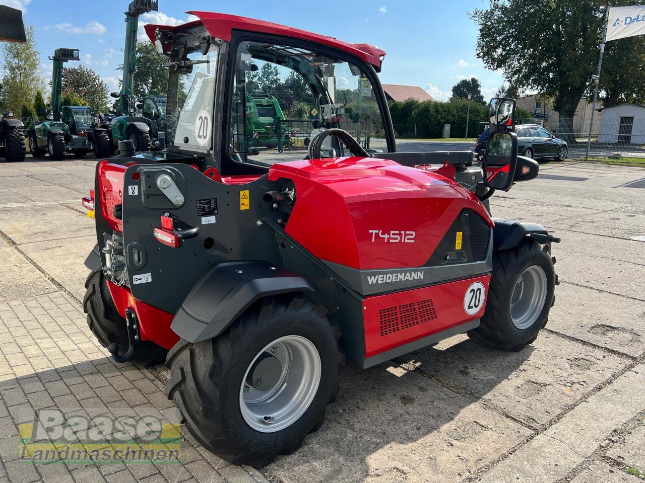 Teleskoplader typu Weidemann  T4512 EURO-Aufnahme + Breitreifen, Neumaschine v Holthof (Obrázek 7)