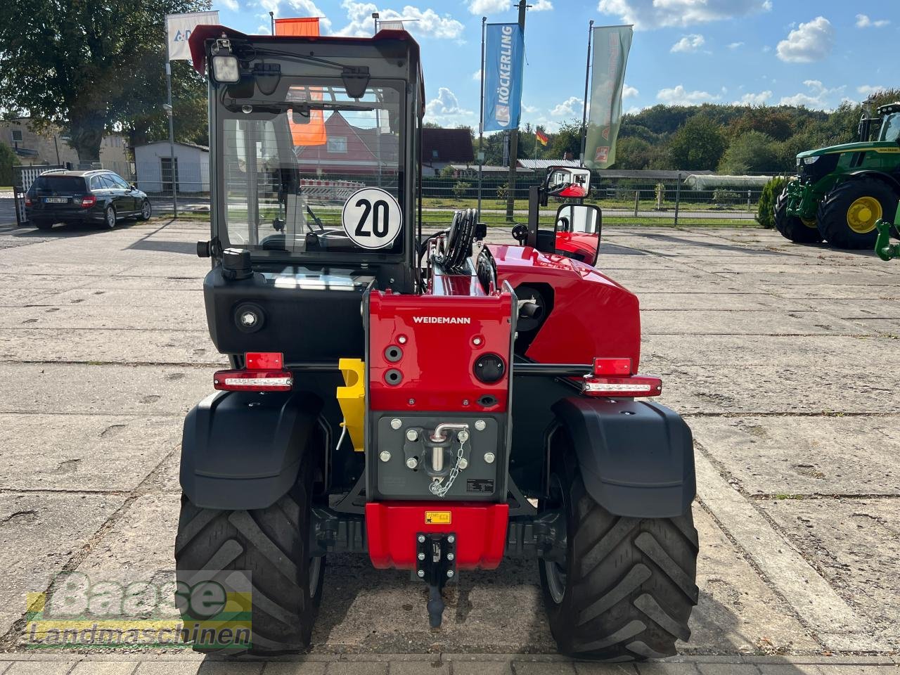 Teleskoplader typu Weidemann  T4512 EURO-Aufnahme + Breitreifen, Neumaschine v Holthof (Obrázek 8)