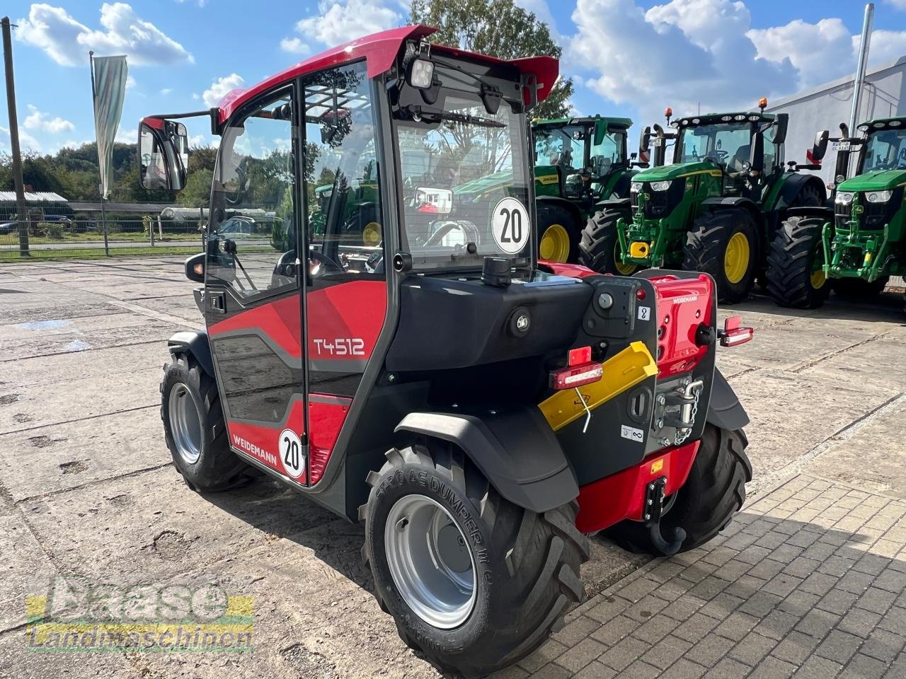 Teleskoplader typu Weidemann  T4512 EURO-Aufnahme + Breitreifen, Neumaschine v Holthof (Obrázek 9)