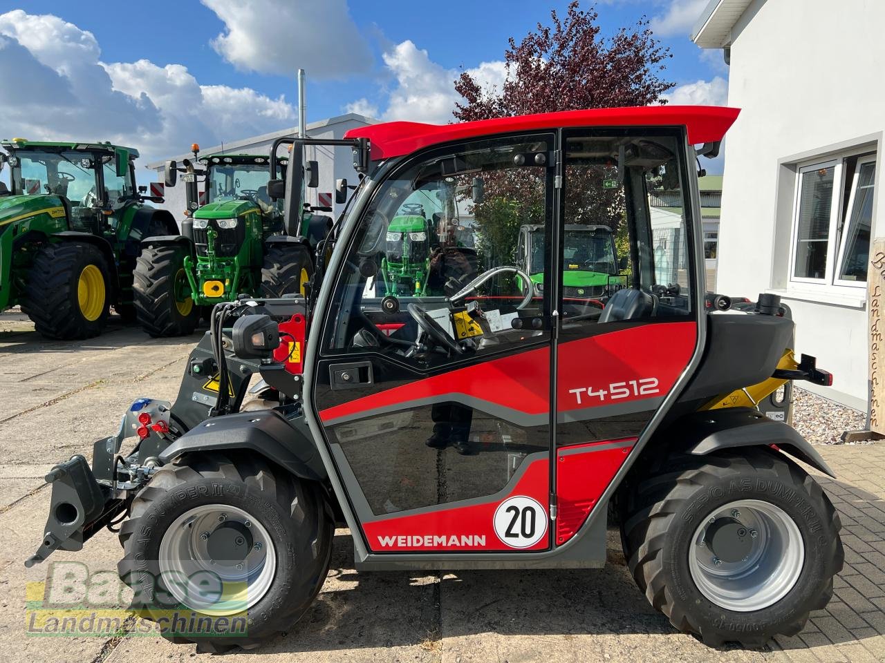 Teleskoplader typu Weidemann  T4512 EURO-Aufnahme + Breitreifen, Neumaschine v Holthof (Obrázek 10)