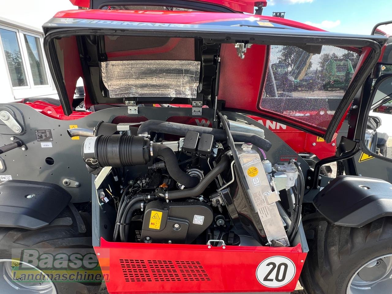 Teleskoplader typu Weidemann  T4512 EURO-Aufnahme + Breitreifen, Neumaschine v Holthof (Obrázek 18)