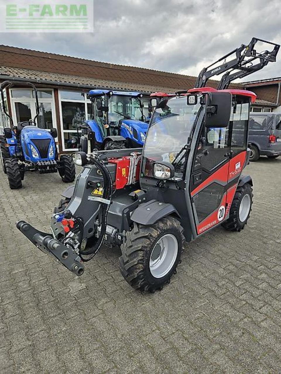 Teleskoplader del tipo Weidemann  t4512, Gebrauchtmaschine en BORGENTREICH (Imagen 1)
