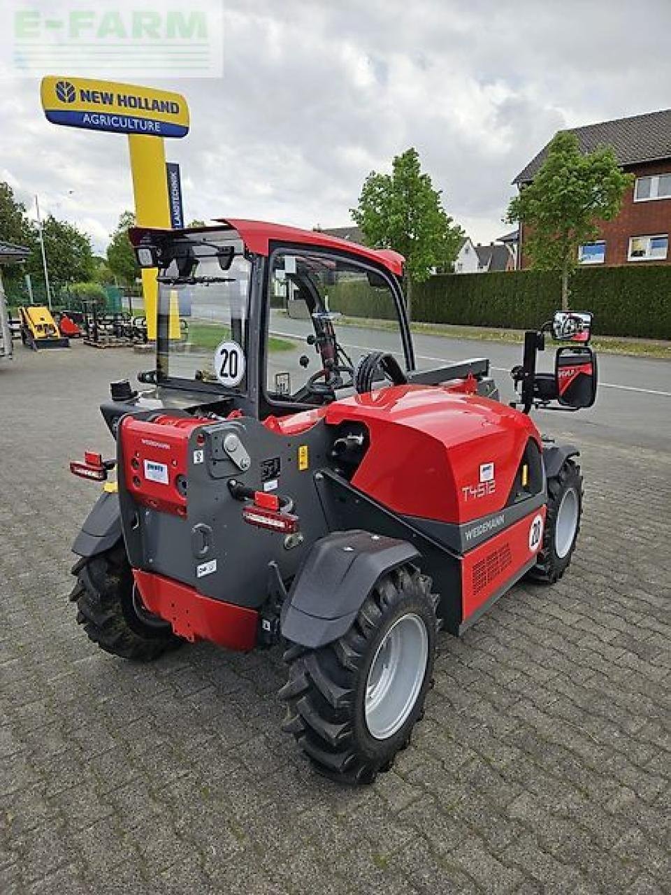 Teleskoplader del tipo Weidemann  t4512, Gebrauchtmaschine en BORGENTREICH (Imagen 3)